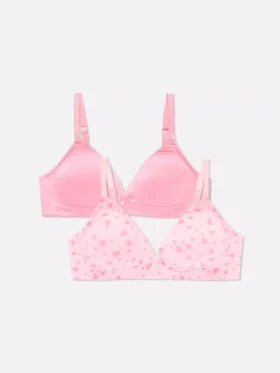2-pack voorgevormde Bh's