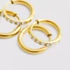2-pack waterdichte Diamanta-oorringen