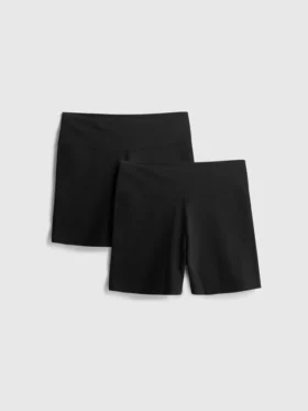 2-pack yogashorts met hoge taille