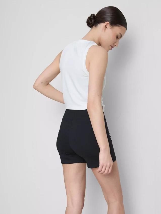 2-pack yogashorts met hoge taille