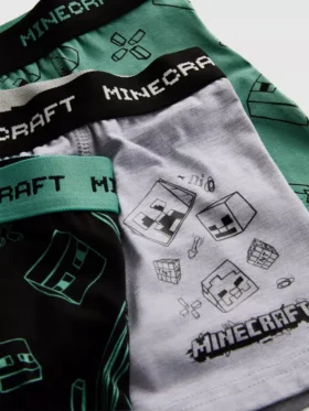 3-15 jaar | 3-pack Minecraft-zwembroekjes