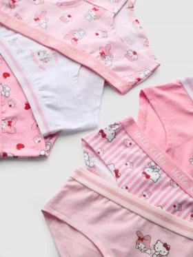3-15 jaar | 6-pack Hello Kitty hipster-slips