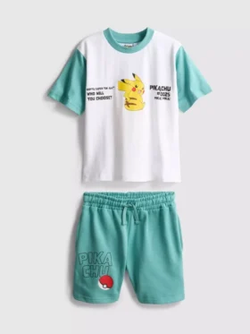 3-9 jaar | Pokémon T-shirt en Shorts set