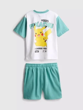 3-9 jaar | Pokémon T-shirt en Shorts set