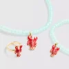 3-delige set met karabijnsluiting voor sieraden