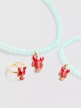 3-delige set met karabijnsluiting voor sieraden