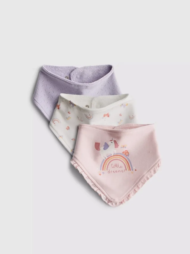 3-pack bandana-slabbetjes