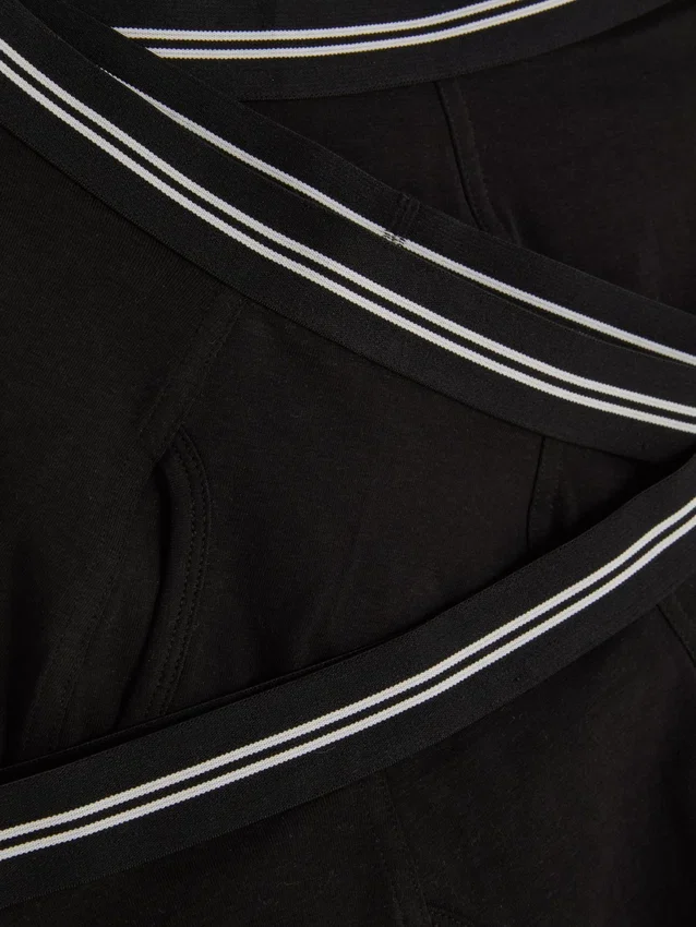 3-pack boxershorts met gestreepte tailleband