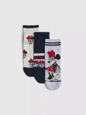 3-pack Disney Minnie Mouse enkelsokken