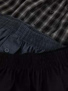 3-pack geweven boxershorts