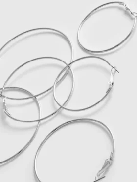 3-pack grote hoepeloorbellen