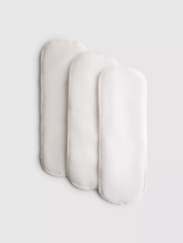 3-pack herbruikbare luierinleggers