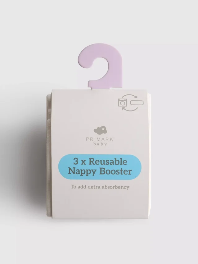 3-pack herbruikbare luierinleggers