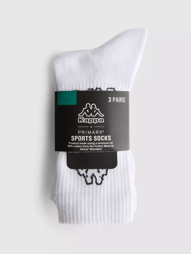 3-pack Kappa x Primark sportsokken