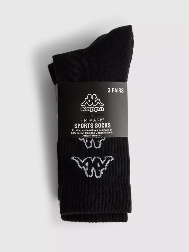 3-pack Kappa x Primark sportsokken