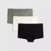 3-pack Love to Lounge boyshorts