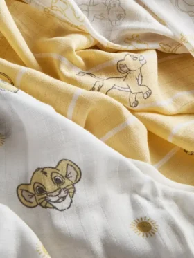 3-pack mousseline kledingstukken met Disney’s The Lion King
