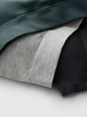 3-pack naadloze bralettes met V-hals