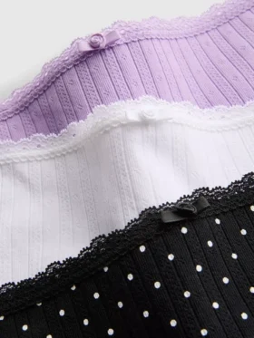 3-pack naadloze mini-boyshorts