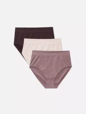 3-pack naadloze slipjes met hoge taille
