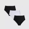3-pack onzichtbare slipjes met hoge taille