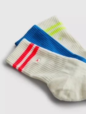 3-pack sportkorte sokken