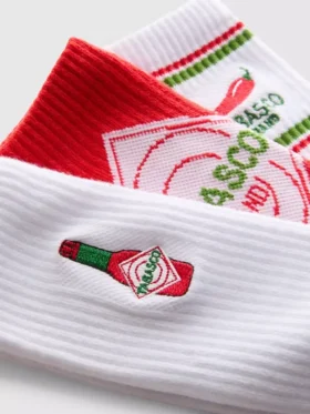 3-pack Tabasco-sokken