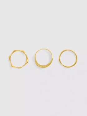 3-pack waterdichte ringen met gemengd ontwerp