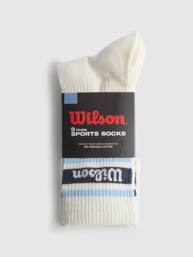3-pack Wilson sportkousen