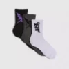 3-pack zwarte Sabbath-sokken