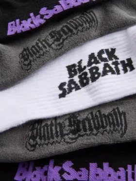 3-pack zwarte Sabbath-sokken