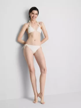 3D-bloemen driehoekige bikinitop