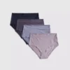 4-pack microvezel slips met hoge taille