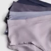 4-pack microvezel slips met hoge taille