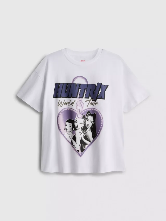 5-15 jaar | K-Pop Demon Hunters oversized T-shirt
