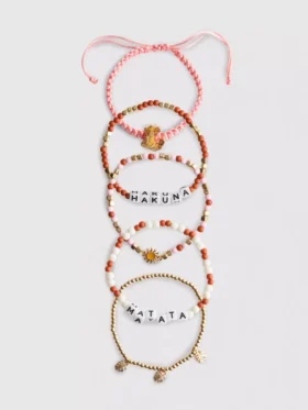5-delige set armbanden van Disney's The Lion King