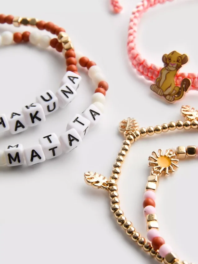 5-delige set armbanden van Disney's The Lion King