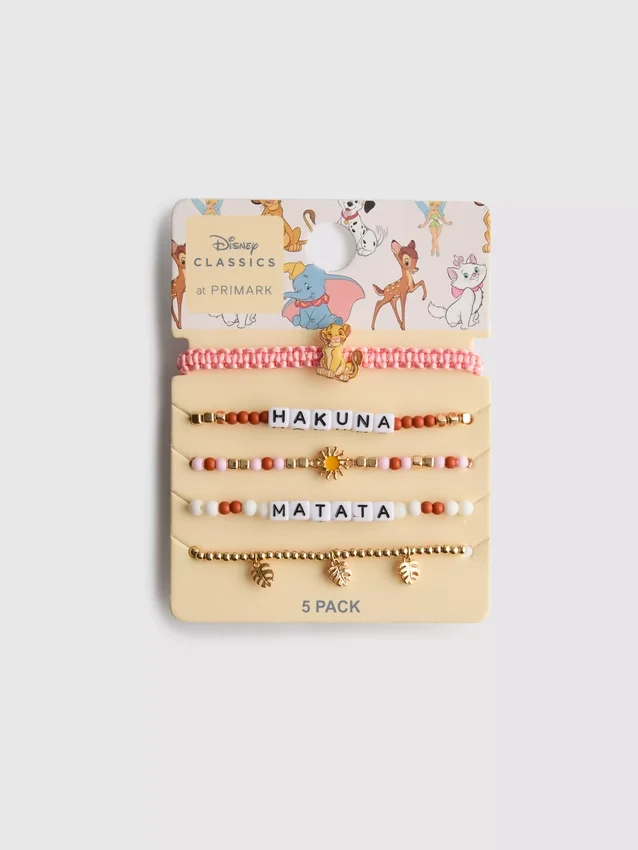 5-delige set armbanden van Disney's The Lion King