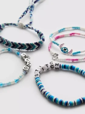 5-delige Set Disney Stitch-armbanden