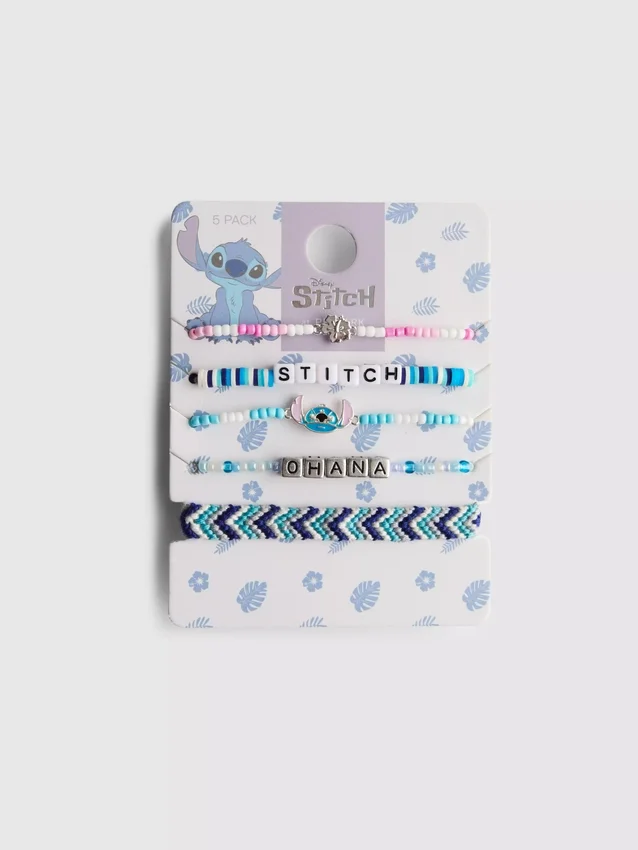 5-delige Set Disney Stitch-armbanden