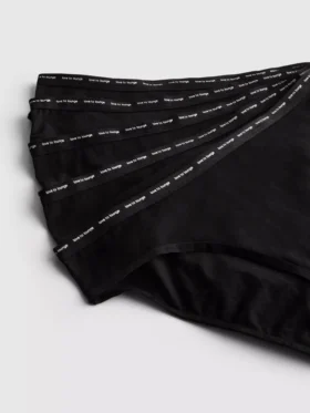 5-pack bikinibroekjes met hoog katoengehalte