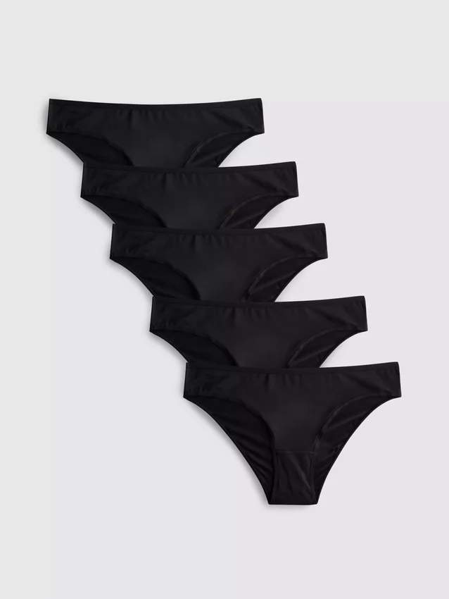5-pack Braziliaanse slips van microvezel