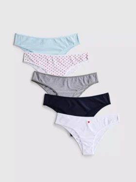 5-pack Braziliaanse slips voor dagelijks gebruik
