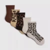 5-pack crew-sokken met dierenprint