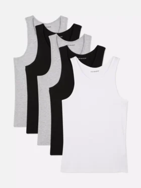 5-pack essentiële tanktops