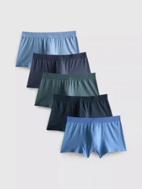 5-pack geribde premium boxershorts