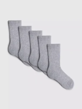 5-pack geribde sokken