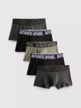 5-pack hipster-slipjes met patroon