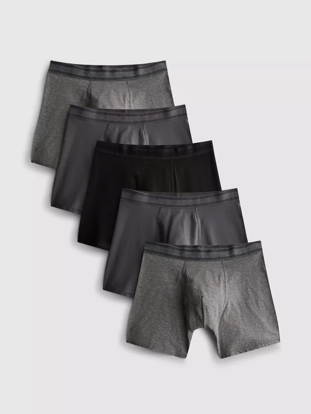 5-pack jacquard boxershorts