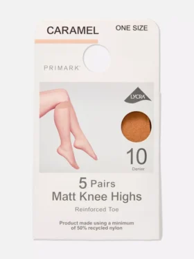 5-pack matte kniehoge maillots